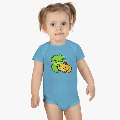 Hug Lizard Baby Short Sleeve Onesie®