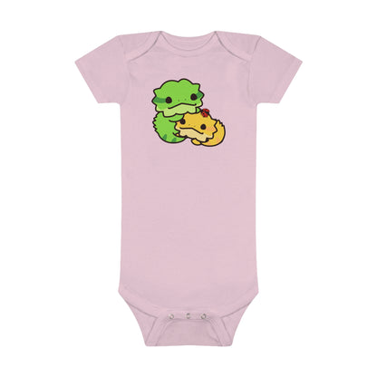 Hug Lizard Baby Short Sleeve Onesie®