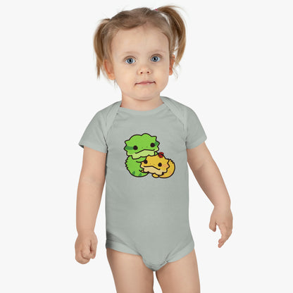 Hug Lizard Baby Short Sleeve Onesie®