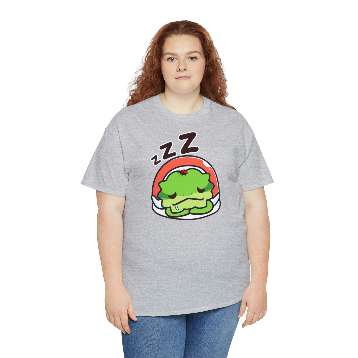 Sleepy Lizard {Unisex - Front print}