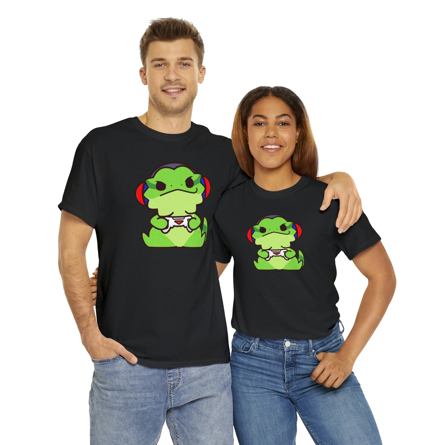 Gamer Lizard {Unisex - Front print}(Inspired by children)