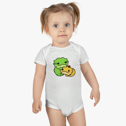 Hug Lizard Baby Short Sleeve Onesie®