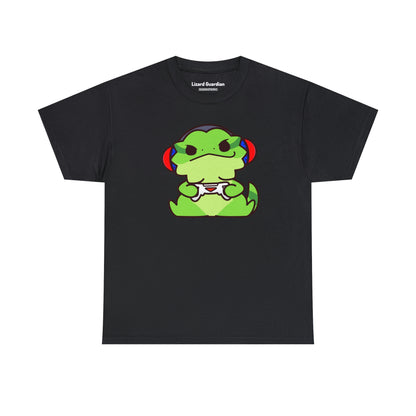 Gamer Lizard {Unisex - Front print}(Inspired by children)