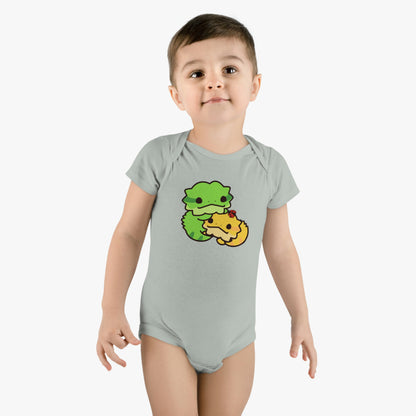 Hug Lizard Baby Short Sleeve Onesie®