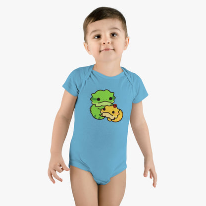 Hug Lizard Baby Short Sleeve Onesie®