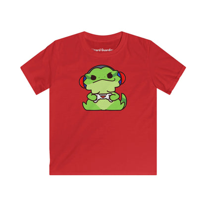 Gamer Lizard Kids Softstyle Tee (Inspired by children)