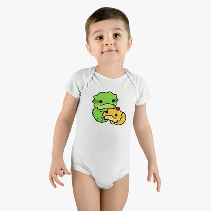 Hug Lizard Baby Short Sleeve Onesie®