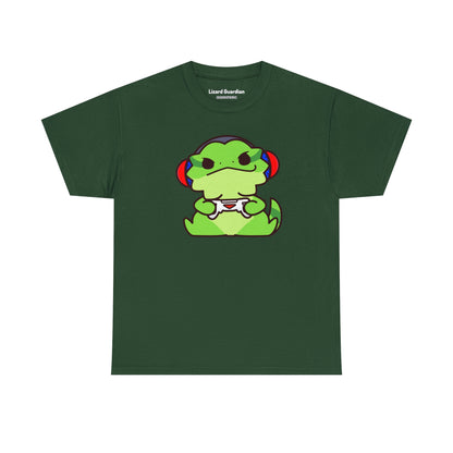 Gamer Lizard {Unisex - Front print}(Inspired by children)