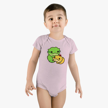 Hug Lizard Baby Short Sleeve Onesie®